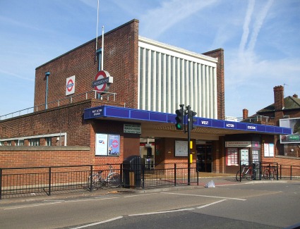 West Acton Tube Station, London